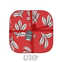 GALETTE x4 PCS 38 x 38 x 1.8 CM MICROFIBRE IMPRIMEE MINDY TERRACOTTA