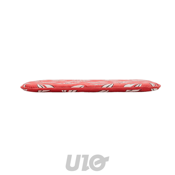 GALETTE x4 PCS 38 x 38 x 1.8 CM MICROFIBRE IMPRIMEE MINDY TERRACOTTA