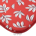 GALETTE x4 PCS 38 x 38 x 1.8 CM MICROFIBRE IMPRIMEE MINDY TERRACOTTA
