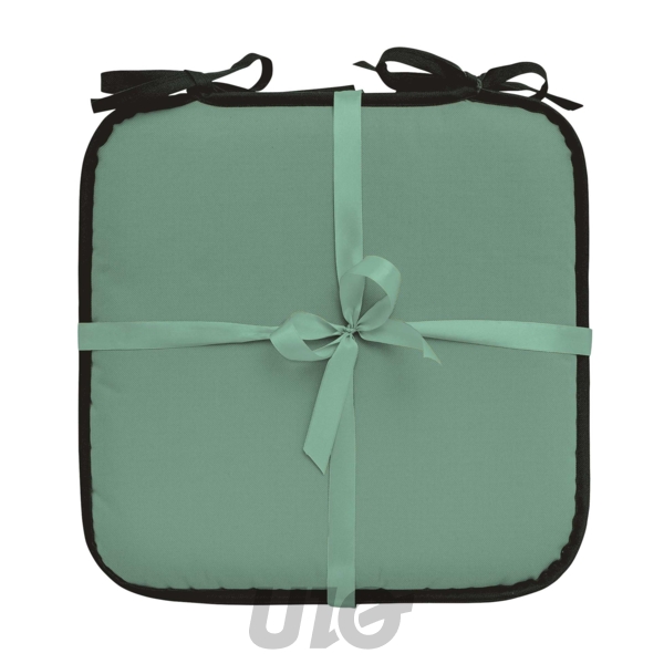 GALETTE x4 PCS 38 x 38 x 3 CM POLYESTER UNI WATERPROOF SIESTA SAUGE