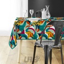 NAPPE RECTANGLE 150 x 240 CM POLYESTER IMPRIME CARAIBES