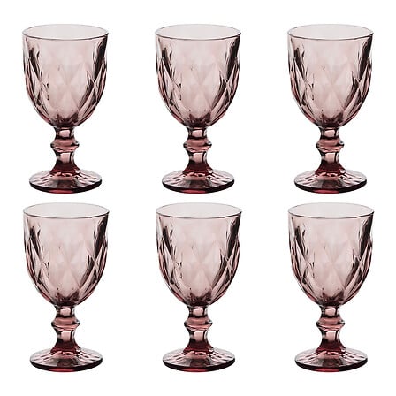 VERRE VIN X1 DIAM LEA ROSE 23