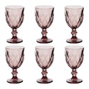 VERRE VIN X1 DIAM LEA ROSE 23