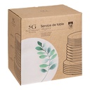 SERVICE 18P VEGETAL