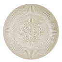 ASSIETTE SAHARA BEIGE D27CM M12