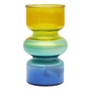 BOUGIE PARFUMEE VASE COLORE BULLE H18CM M8