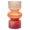 BOUGIE PARFUMEE VASE COLORE BULLE H18CM M8