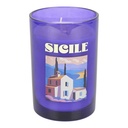 BOUGIE PARFUMEE VERRE H14.5CM VOYAGE M4