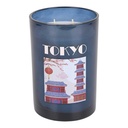 BOUGIE PARFUMEE VERRE H14.5CM VOYAGE M4