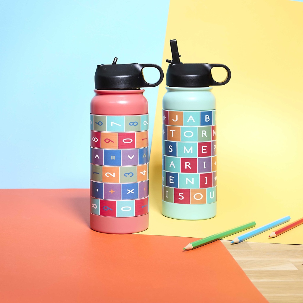 BOUTEILLE DE TRANSPORT PUZZLE EDUCATIF 75CL M6