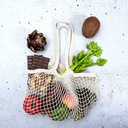 FILET A PROVISION AVEC POCHON COTON 36X35CM M24