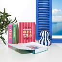 LIVRE RANGEMENT DECO DOLCE VITA 22X17CM M12