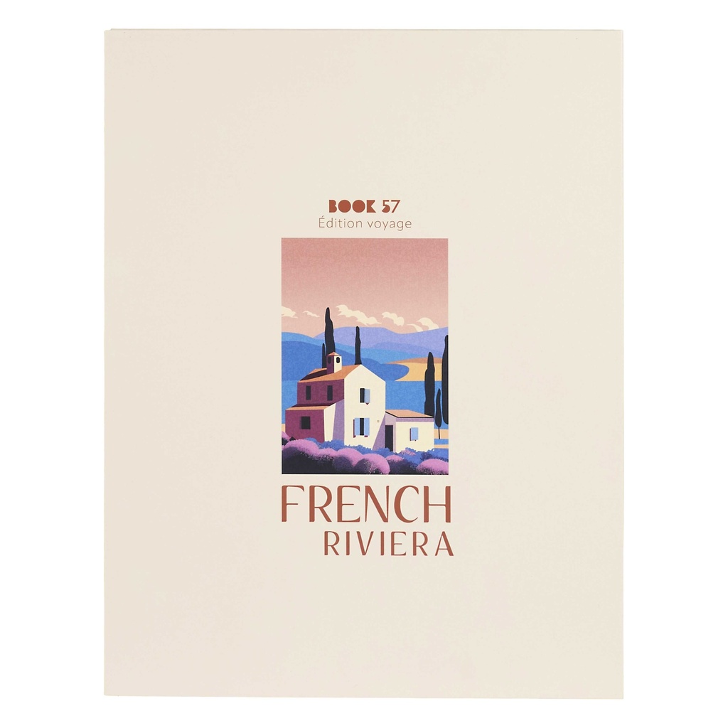 LIVRE RANGEMENT DECO VOYAGES 33X25CM M12