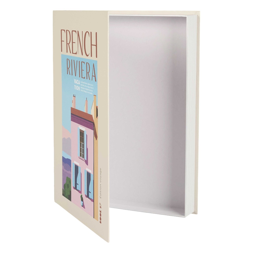 LIVRE RANGEMENT DECO VOYAGES 33X25CM M12