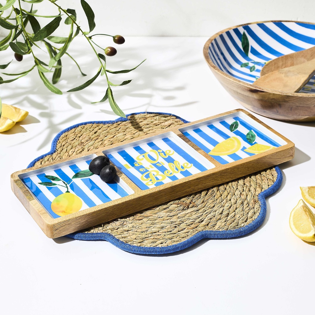 PLANCHE COMPARTIMENTS MANGUIER DOLCE VITA BLEU M6