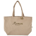 TOTE BAG GAZE DE COTON 58X20X38CM M12