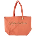 TOTE BAG GAZE DE COTON 58X20X38CM M12