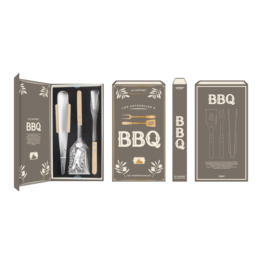 COFFRET LIVRE BARBECUE
