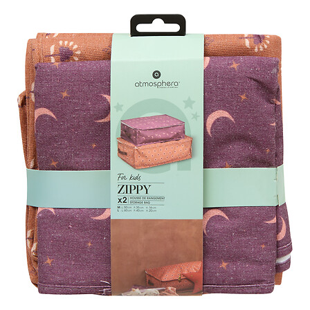 LOT HOUSSE RANGEMENT NOMADE X2