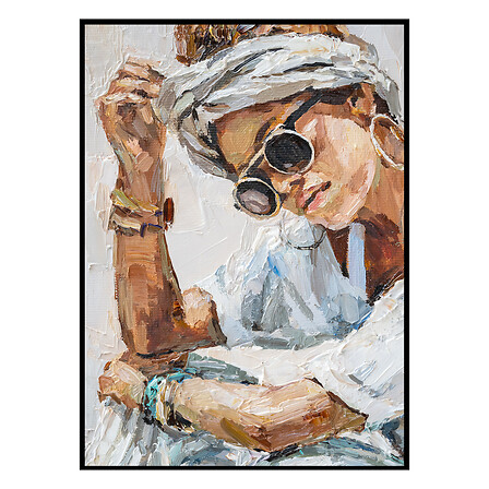 TOILE IMP BIANCA 50X70 ASS DIS