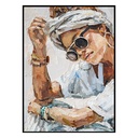 TOILE IMP BIANCA 50X70 ASS DIS