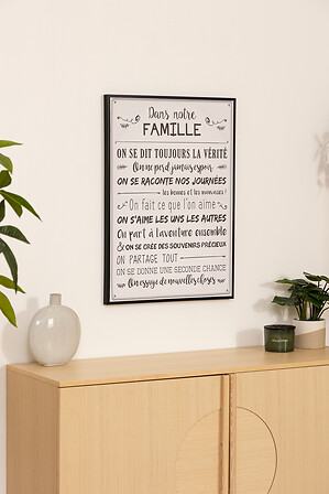 TOILE IMP BIANCA 50X70 ASS DIS