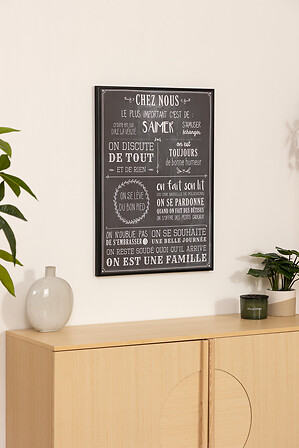 TOILE IMP BIANCA 50X70 ASS DIS