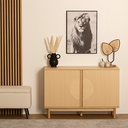 TOILE IMP BIANCA 50X70 ASS DIS