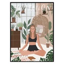 TOILE IMP BIANCA 50X70 ASS DIS