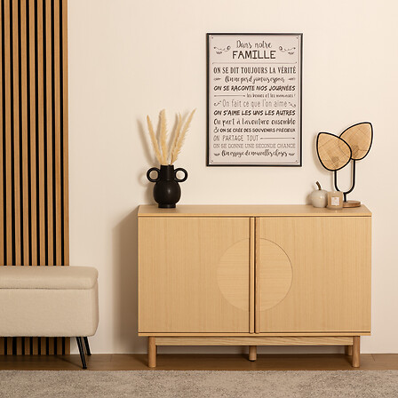 TOILE IMP BIANCA 50X70 ASS DIS