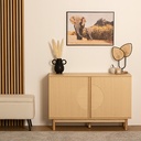 TOILE IMP BIANCA 50X70 ASS DIS