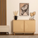 TOILE IMP BIANCA 50X70 ASS DIS