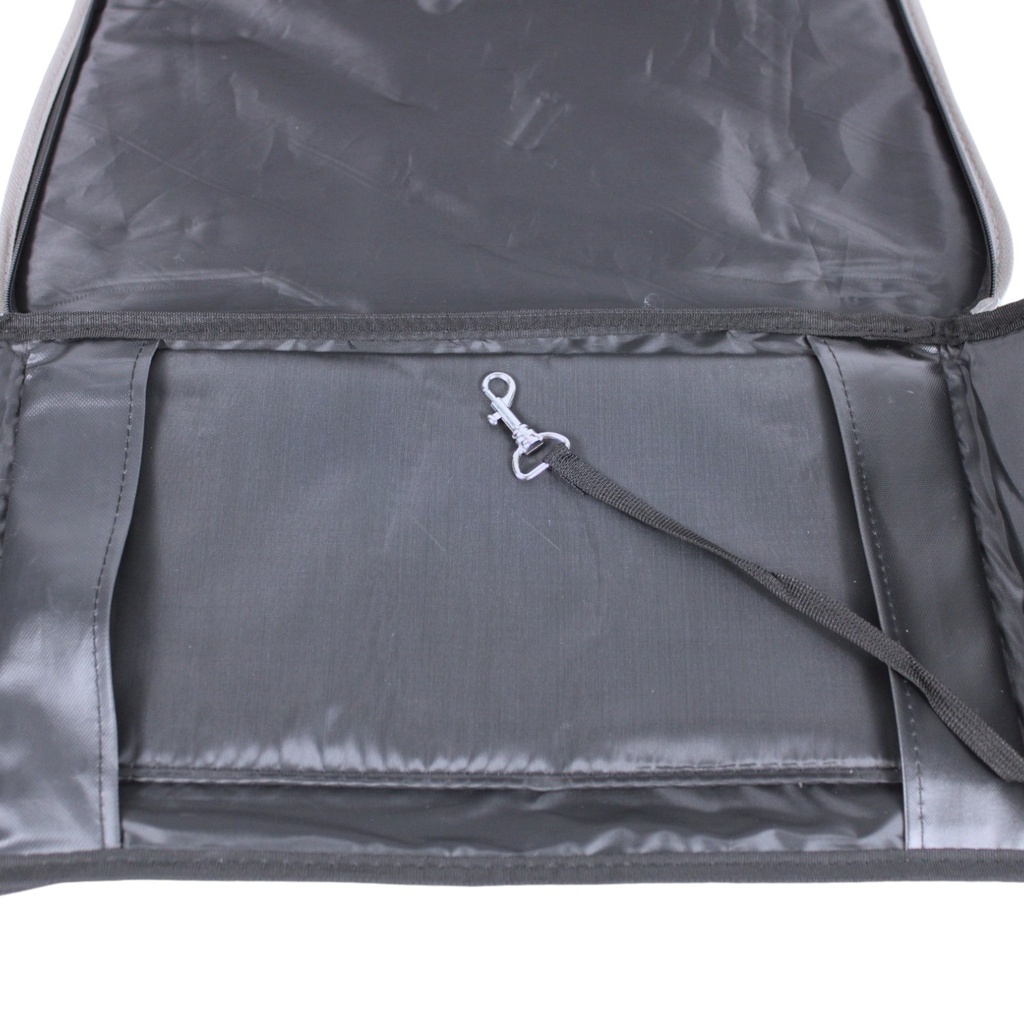 SAC DE TRANSPORT TUNNEL GRIS CHINE 39X25X24CM