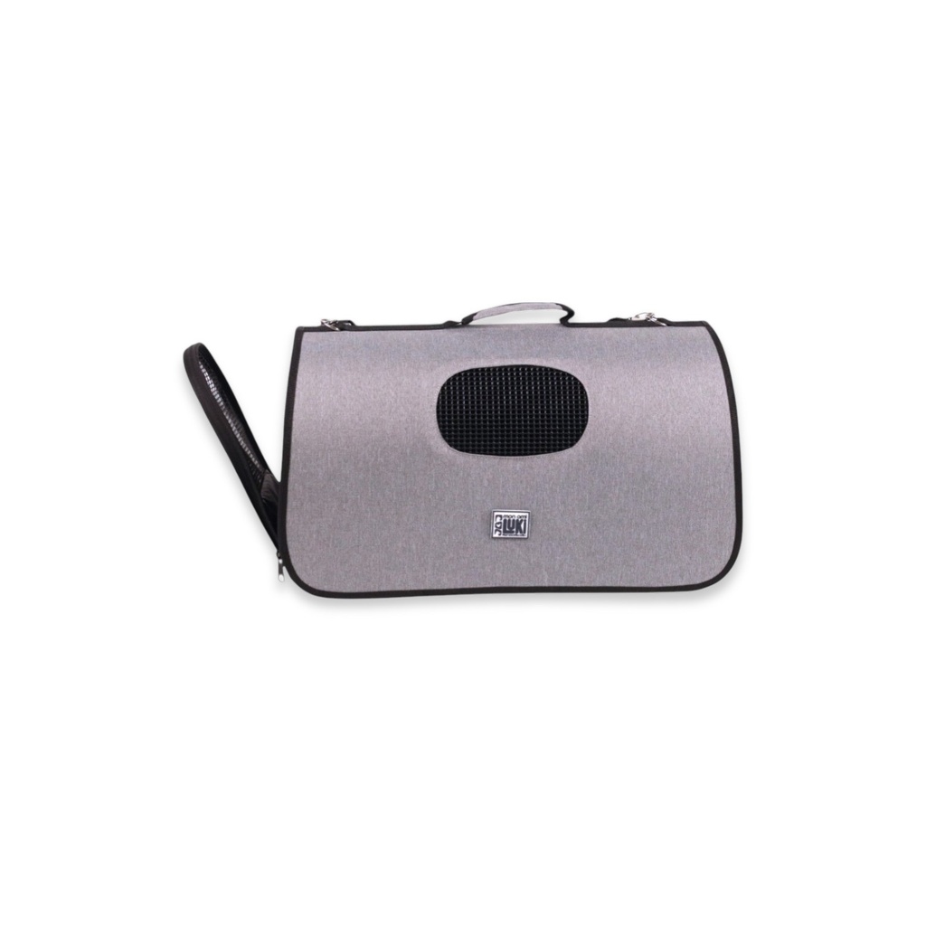 SAC DE TRANSPORT TUNNEL GRIS CHINE 39X25X24CM