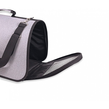 SAC DE TRANSPORT TUNNEL - GRIS CHINE - 47X25X27CM
