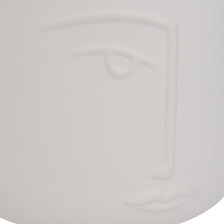 CACHEPOT CRMQ VISAGE PAM H17