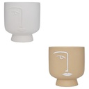 CACHEPOT CRMQ VISAGE PAM H17