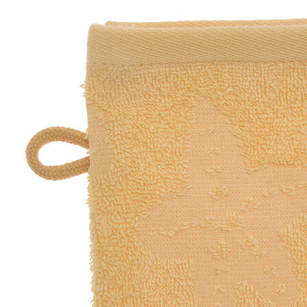 SET CAPE BAIN GANT MER JAUNE