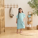 SET CAPE BAIN GANT MER BLEU