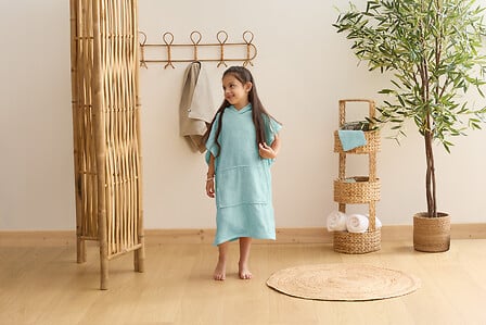SET CAPE BAIN GANT MER BLEU