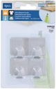 Crochets autocollants Inox