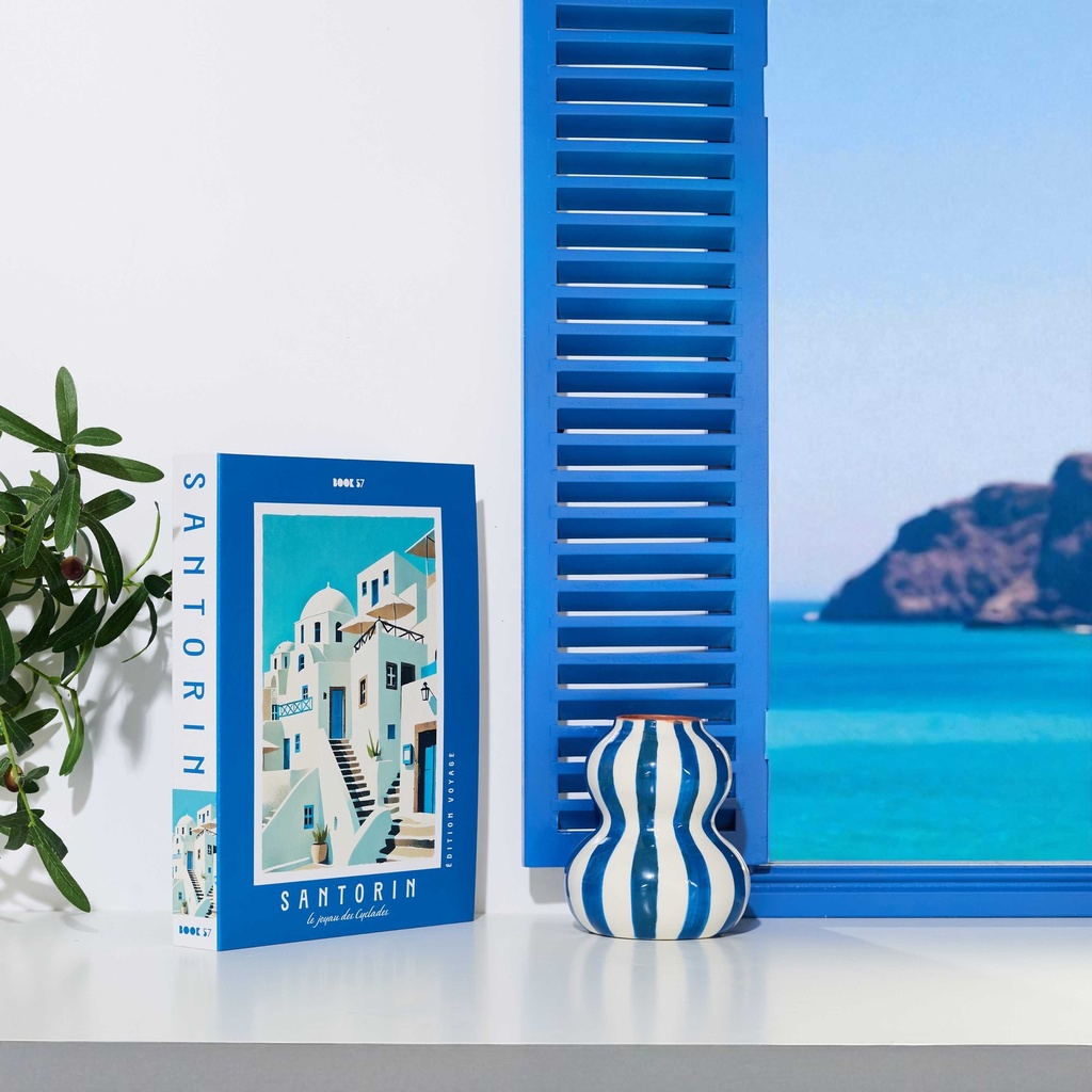LIVRE RANGEMENT DECO ESCAPADE 33X25CM M12