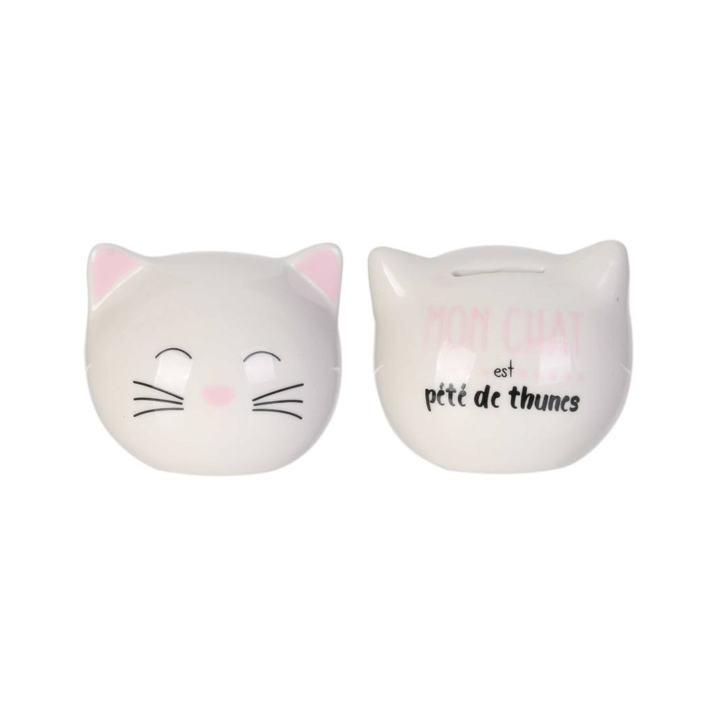 TIRELIRE MINI CHAT M12