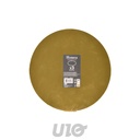 SET DE 3 SUPPORTS GATEAUX RONDS EN CARTON D25CM OR