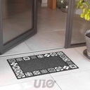 TAPIS RECTANGLE 45 x 75 CM CAOUTCHOUC RELIEF CAROCIMENT