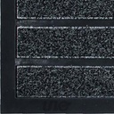 TAPIS RECTANGLE 45 x 75 CM PVC GRATTOIR MARCO GRIS
