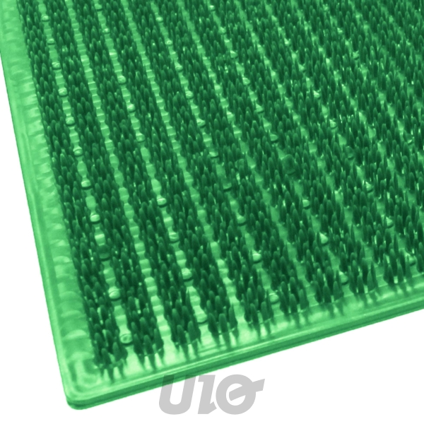 TAPIS RECTANGLE 58.5 x 38.5 CM POLYETHYLENE GRATTOIR VERT