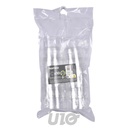 SET DE 10 VERRES A PIED EN PLASTIQUE REUTILISABLE 15CL TRANSPARENT