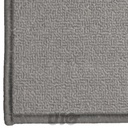 TAPIS RECTANGLE 40 x 60 CM BOUCLETTE UNIE PRIMOBIS GRIS