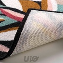 TAPIS RECTANGLE 50 x 120 CM BOUCLETTE IMPRIMEE LAVINIA